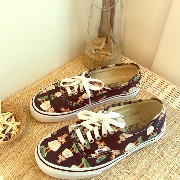 Vans Shoes - Vans - navy blue Hula Girl size 8